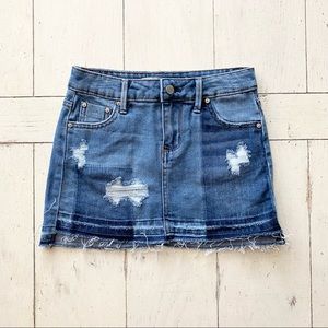 Tractr girls denim skirt